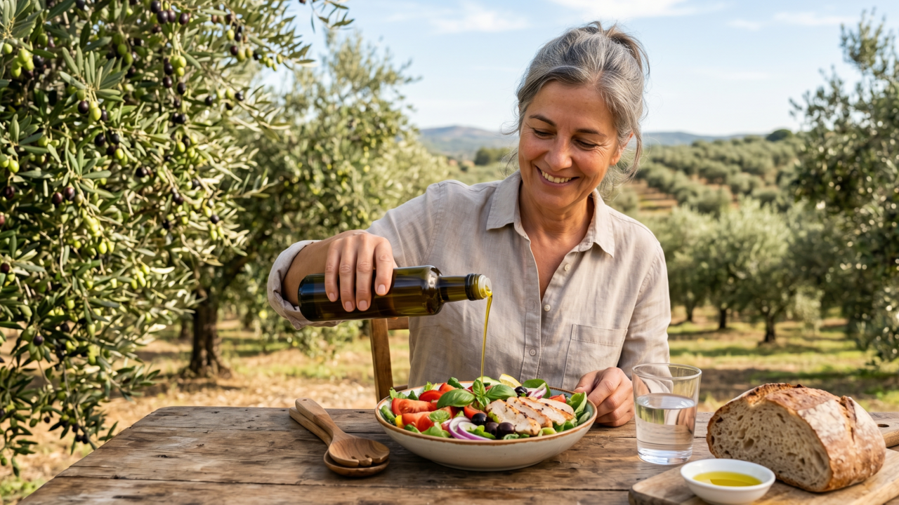 O que o consumo de azeite faz na saúde cardiovascular e fígado