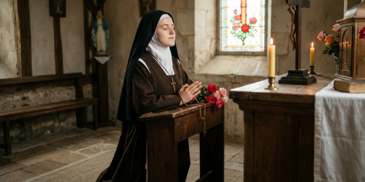 Santa Teresinha nos mostra que, quando a alma se sente seca na oração, oferecer a Deus o pouco que se consegue viver vale mais do que esperar o momento ideal para recomeçar