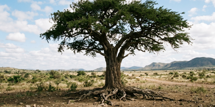 Provérbio africano do dia: "A árvore que conhece suas raízes não teme a força do vento que tenta dobrar seus galhos"