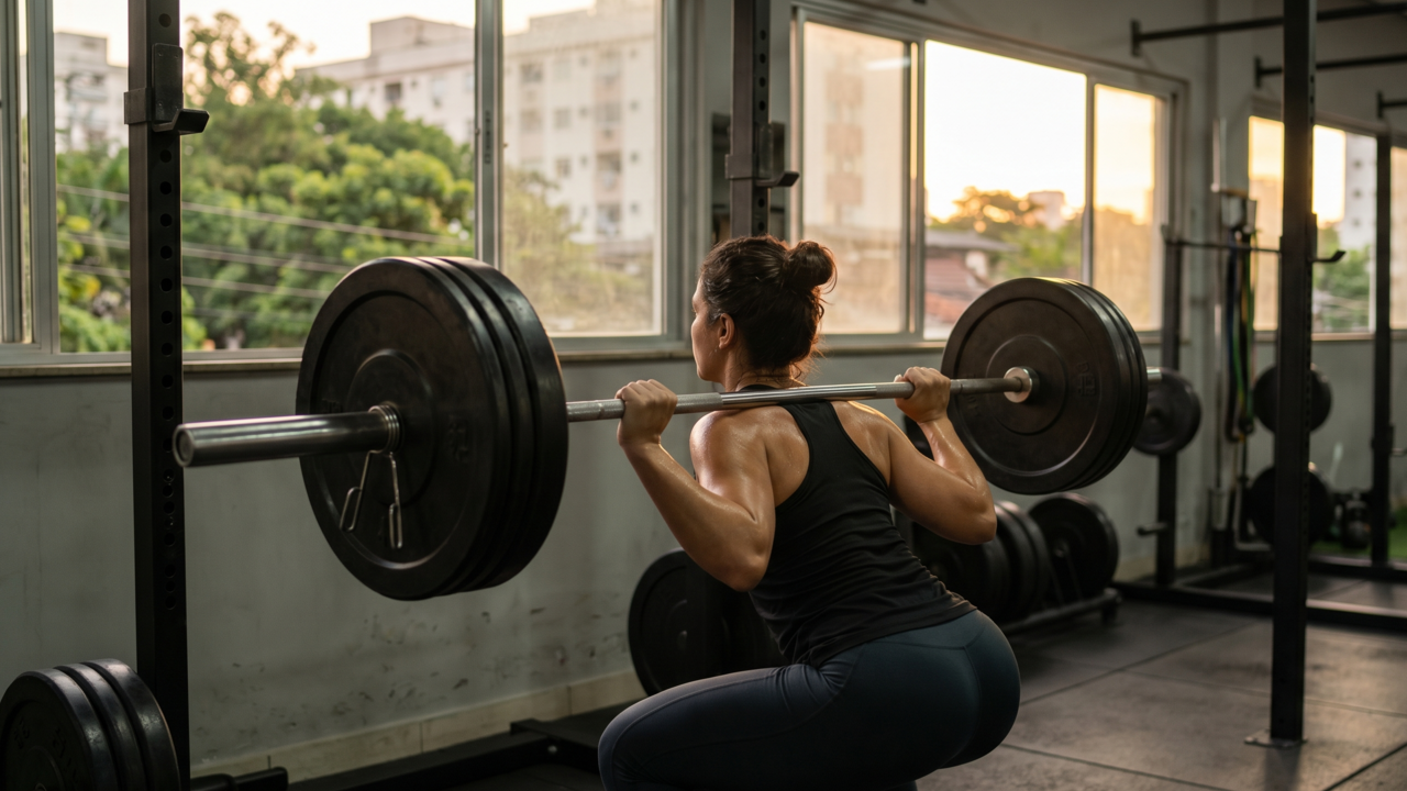 Pessoas que fazem musculação no mesmo horário tendem a manter mais consistência e melhores resultados ao longo do tempo