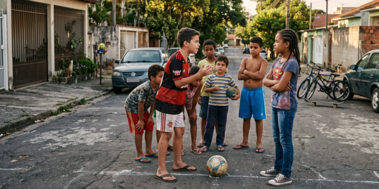 A psicologia diz que muita gente que cresceu brincando na rua não se tornou socialmente forte por extroversão, mas porque precisou aprender a negociar conflitos sem mediação o tempo todo