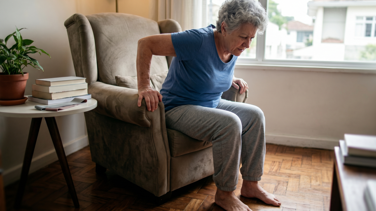 Fisioterapeutas revelam o exercício sentado que ajuda mulheres 60+ a fortalecer as pernas e levantar da cama com mais firmeza