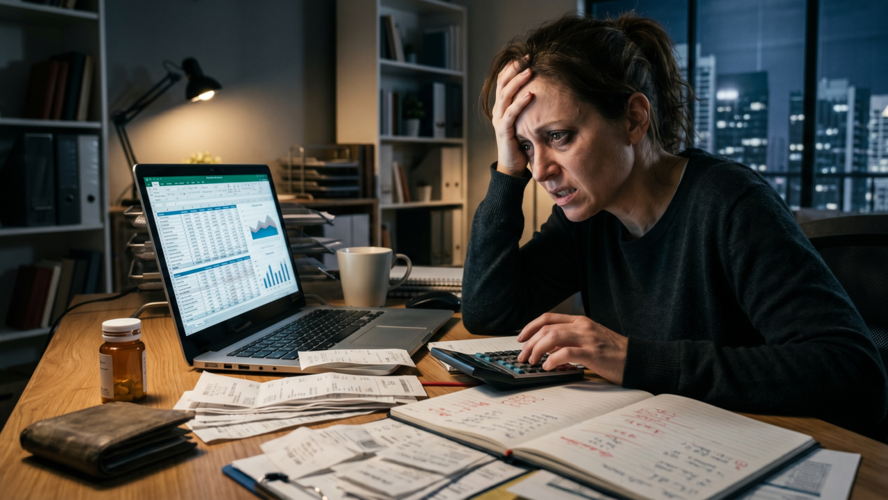 Muitos adultos que cresceram vendo seus pais lutarem com dinheiro têm um baixo medo de se esgotar por décadas após o ponto em que a matemática faz sentido, finalmente percebendo que não estão orçando para o futuro, mas acalmando a criança que viu a escassez se desenrolar na mesa da cozinha