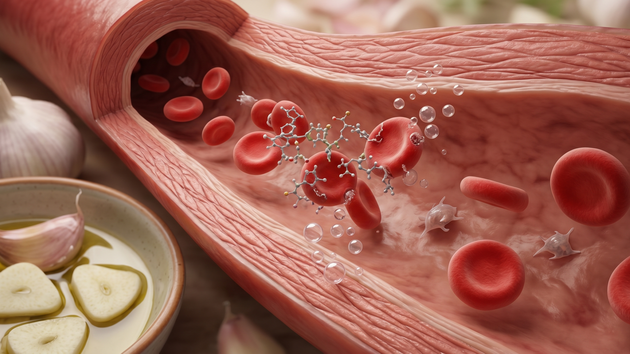 O que o consumo de alho faz no fígado e na saúde cardiovascular