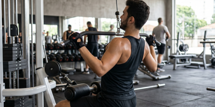 Pessoas que treinam costas com técnica correta tendem a ganhar mais postura e evolução visível ao longo dos meses