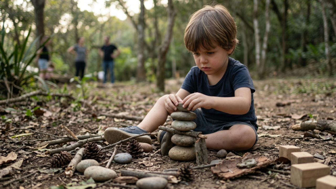Estudo em psicologia sugere que brincar sem roteiro o tempo todo pode ajudar mais no autocontrole infantil do que agendas cheias