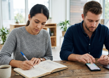 Pesquisas sugerem que pessoas que escrevem manualmente listas e pessoas que usam aplicativos de telefone processam o dia inteiro de forma diferente. Os escritores da lista de papel tendem a planejar a partir de pistas internas, enquanto os usuários do aplicativo dependem cada vez mais de avisos externos