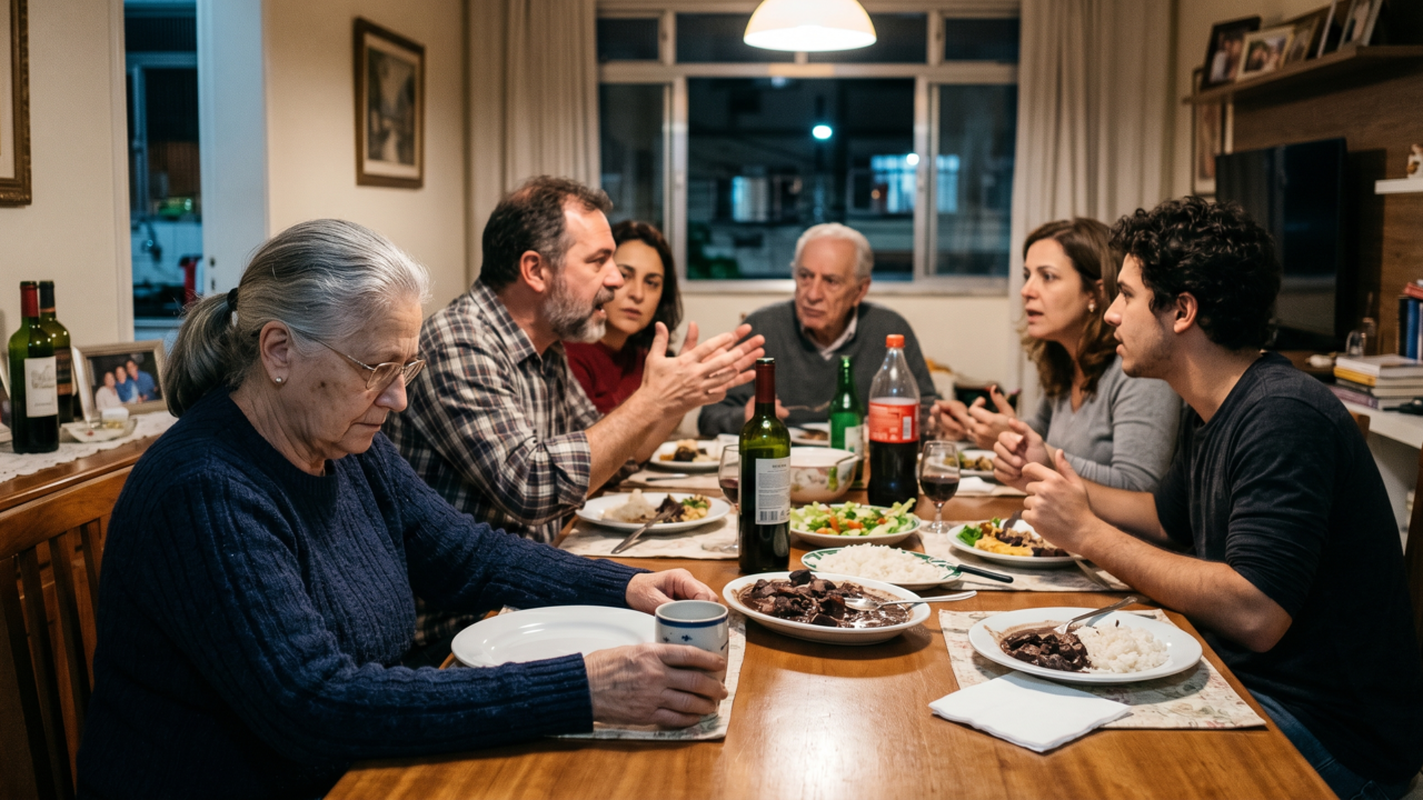 A psicologia diz que muitas pessoas não percebem que quem evita certas conversas em família não está fugindo, está tentando preservar a própria estabilidade emocional