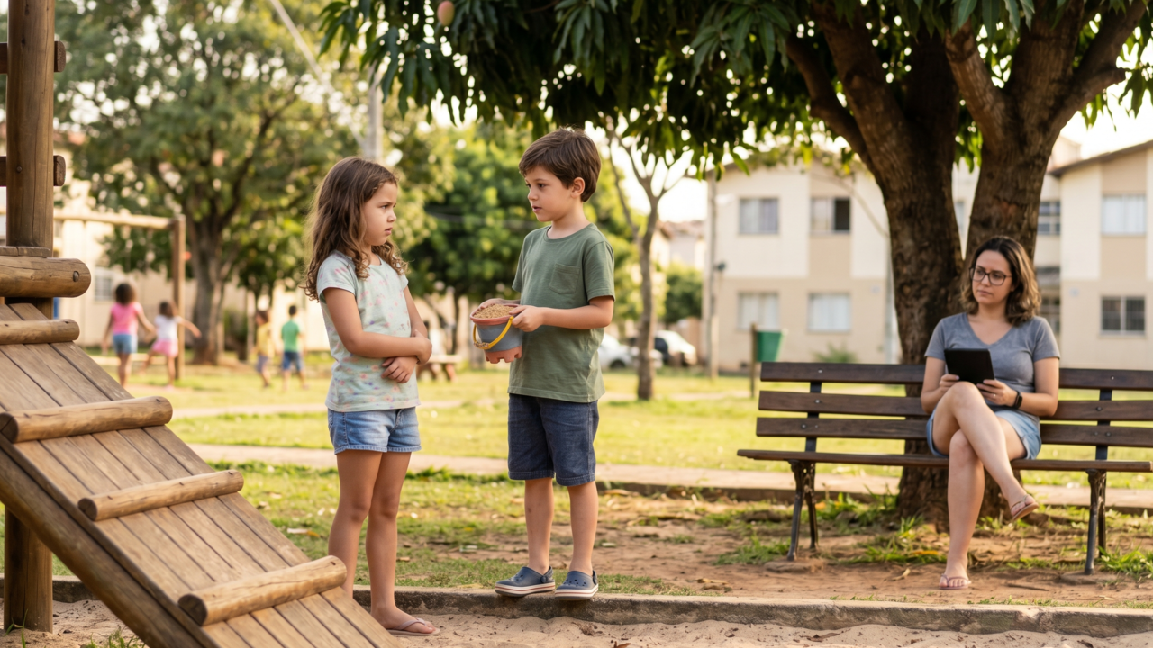 A psicologia afirma que crianças que resolviam conflitos sozinhas não se tornaram emocionalmente mais fortes por serem menos sensíveis, mas sim porque aprenderam a negociar frustrações sem mediação imediata dos adultos