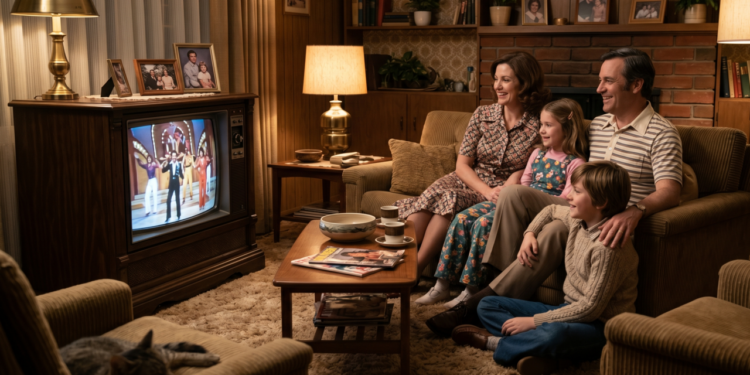 Houve uma época em que as famílias assistiam televisão juntas na sala, algo que hoje a psicologia vê como essencial