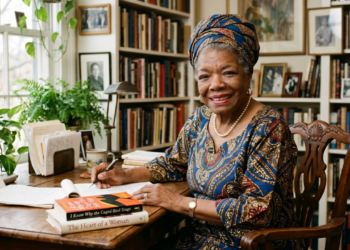 Frase do dia de Maya Angelou: "Tente ser um arco-íris na nuvem de alguém."