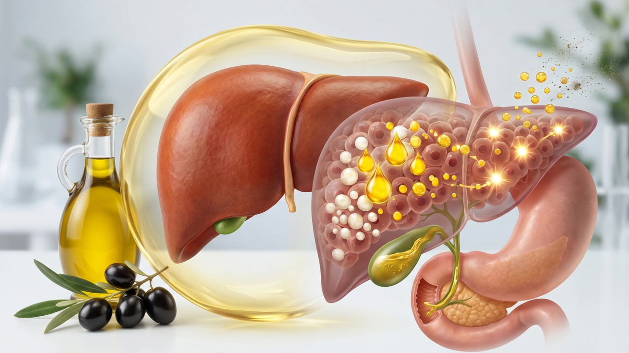 Hepatologista explica o efeito do azeite no fígado e na saúde cardiovascular