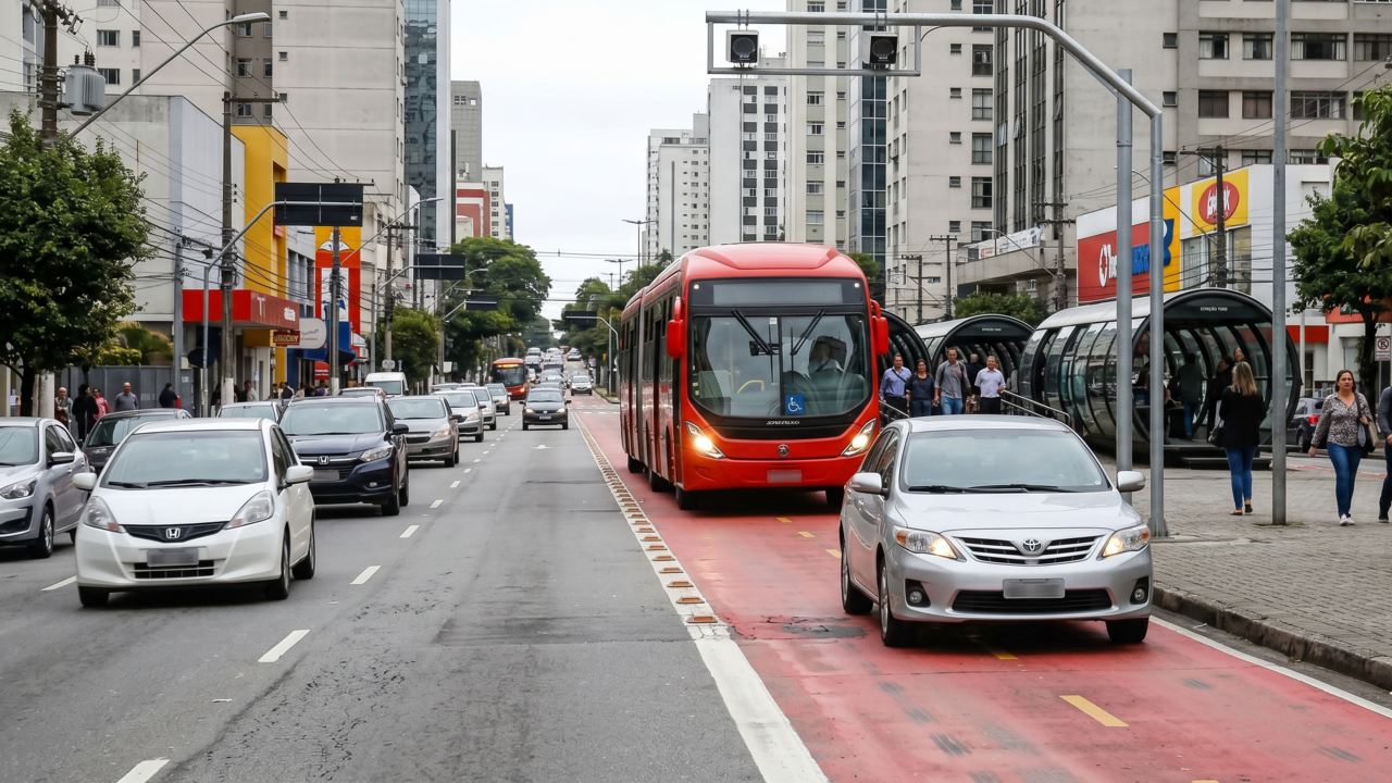 O que significa a linha única dos ônibus articulados