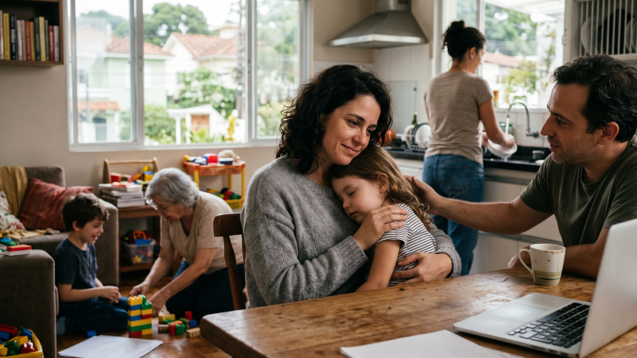 Muita gente não percebe que quem sustenta a casa sozinho depois da separação está vivendo dois medos ao mesmo tempo, o de falhar nas contas e o de não conseguir ser emocionalmente forte o tempo todo