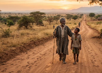 Provérbio africano do dia: "o caminho pode ser longo, mas quem honra os passos de quem veio antes não anda sozinho"