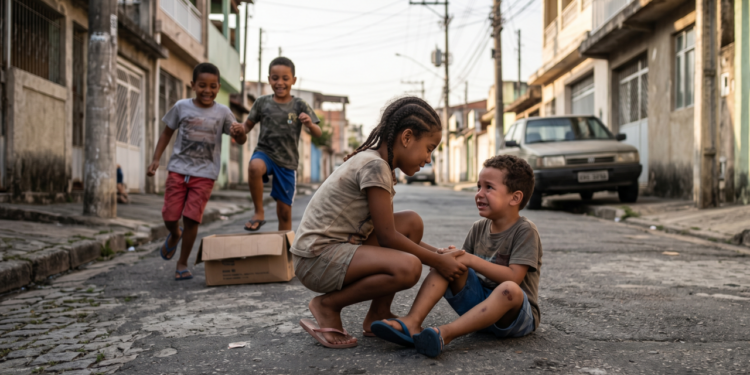 A psicologia afirma que crianças que brincavam na rua, sem regras estruturadas, estavam construindo o que hoje é conhecido como resiliência emocional