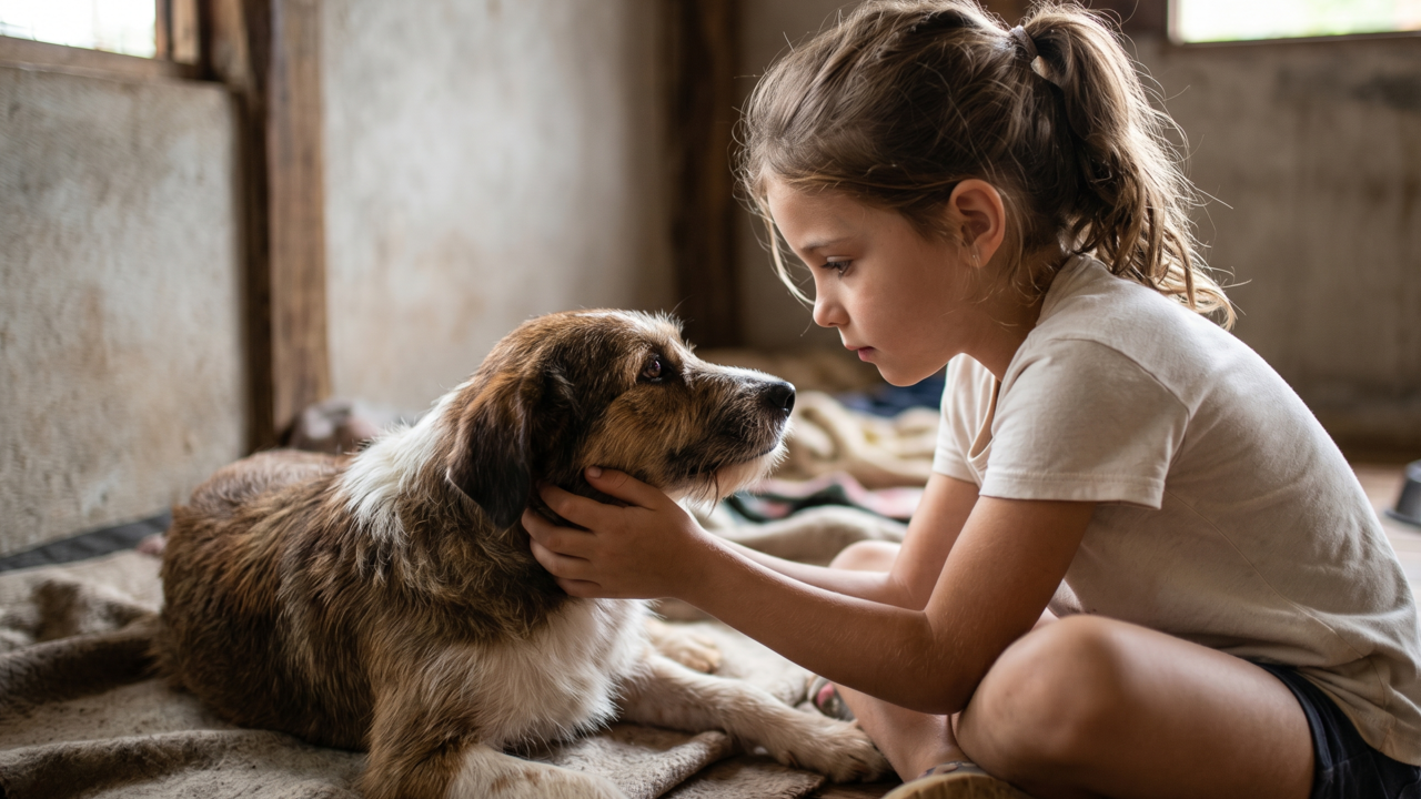 A psicologia afirma que crianças que conviviam com animais estavam desenvolvendo níveis mais altos de empatia