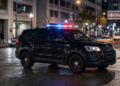 O que significa a luz azul e vermelha do carro da polícia