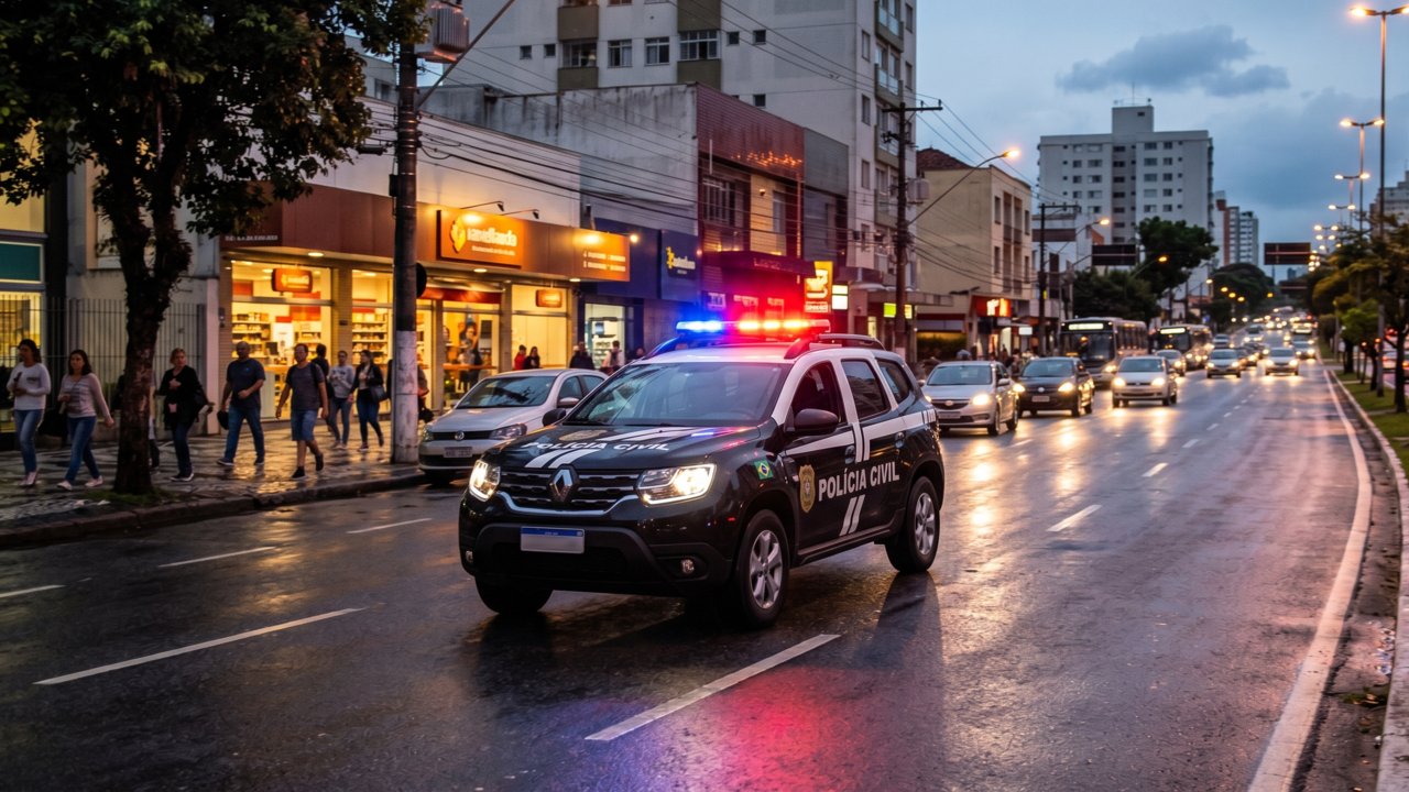 O que significa o giroflex ligado em carro oficial