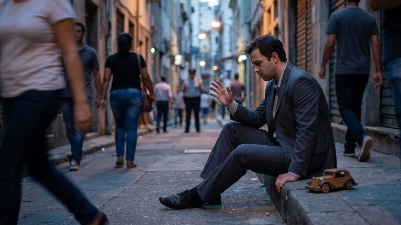 A psicologia diz que as pessoas que cresceram sem um pai que disse que se orgulhava delas muitas vezes desenvolvem o hábito de mover as traves em si mesmas no momento em que chegam perto, porque em algum lugar lá dentro elas ainda estão esperando que outra pessoa diga que elas estão autorizadas a parar