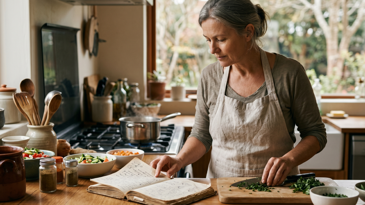Psicologia confirma que pessoas que preferem receitas impressas na cozinha não são menos digitais, só reduzem distrações quando precisam se concentrar