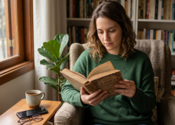 A psicologia diz que pessoas que preferem ler livros físicos em vez de telas não são menos modernas. Elas preservam melhor a atenção profunda que muita gente perdeu sem notar