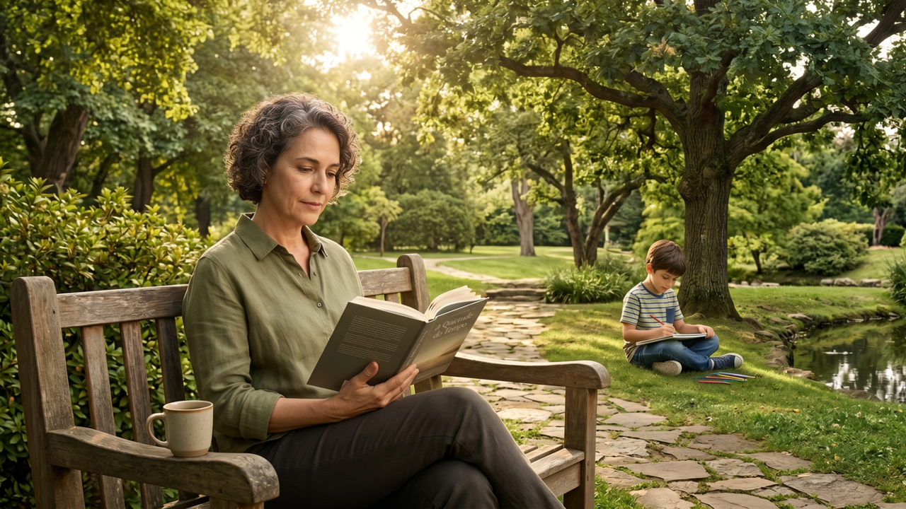 A psicologia afirma que os filhos criados sem entretenimento constante não aprenderam a se acalmar por dom, mas porque precisaram conviver com o tédio sem fuga imediata