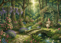 Nomes de meninas inspirados em jardins românticos que parecem saídos de um conto delicado