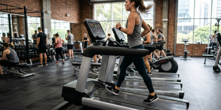 Caminhar na esteira ajuda bastante na saúde cardiovascular, mas o benefício real para emagrecer só aparece se houver inclinação ou aumento progressivo de velocidade