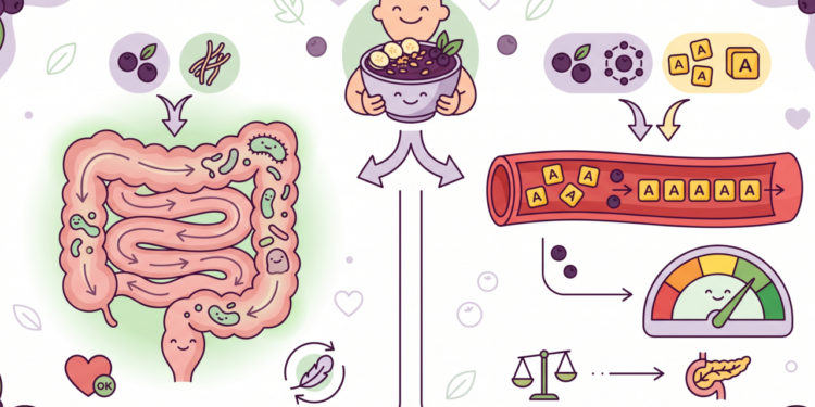 O que o açaí faz no intestino e na glicose