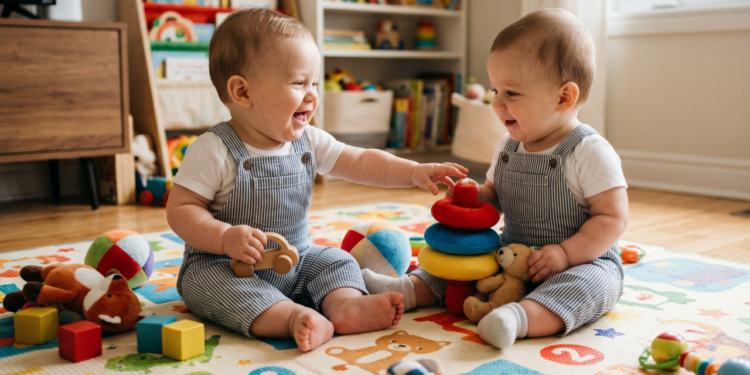Nomes de bebê curtos para irmãos gêmeos que são modernos e cheios de personalidade