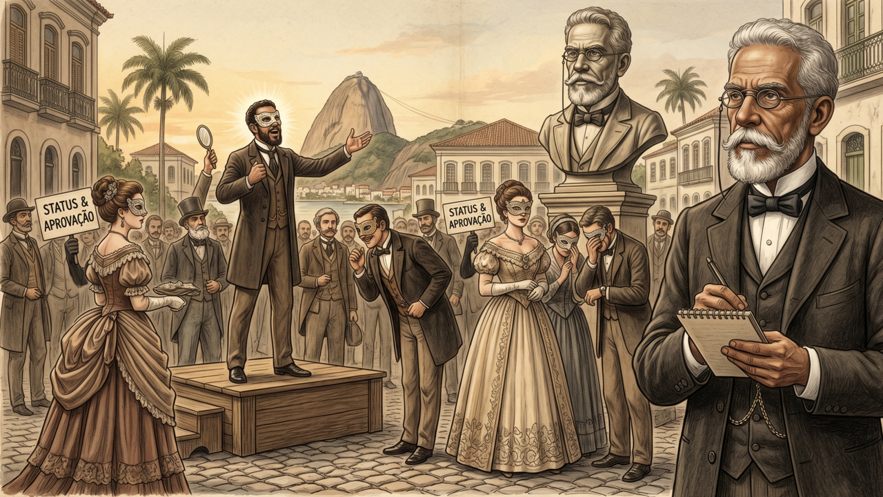A frase com a qual Machado de Assis revelou uma verdade incômoda sobre o ser humano