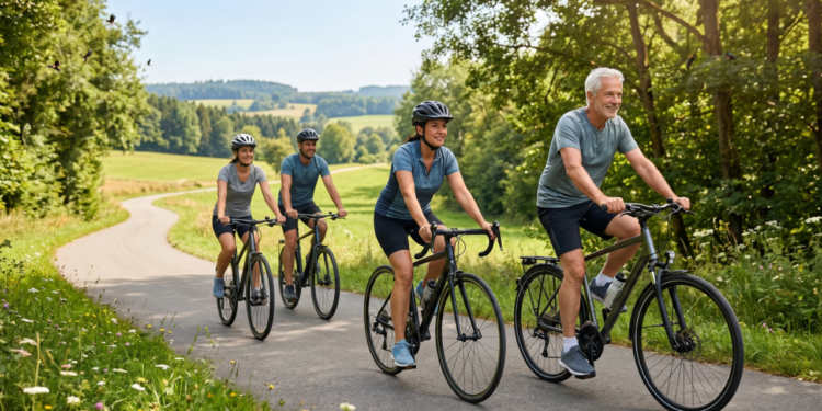Pessoas que pedalam com frequência tendem a sustentar a rotina de exercícios por mais tempo e sentir menos desgaste nas articulações
