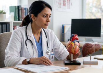 Médico explica o efeito do energético no fígado e no coração