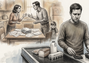 Segundo a psicologia, muitos adultos que cresceram vendo os pais brigarem por contas da casa carregam culpa ao gastar até com coisas básicas, mesmo quando já conseguem pagar sem aperto