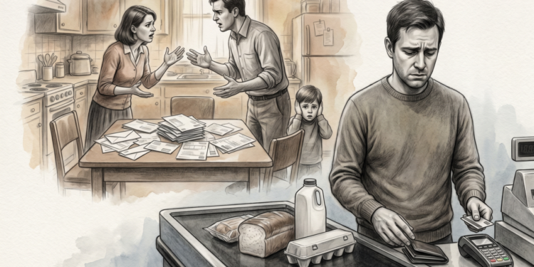 Segundo a psicologia, muitos adultos que cresceram vendo os pais brigarem por contas da casa carregam culpa ao gastar até com coisas básicas, mesmo quando já conseguem pagar sem aperto