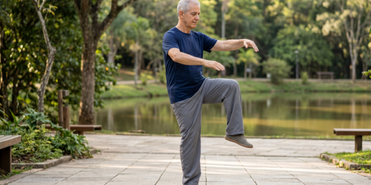 Nem yoga nem corrida: o melhor exercício de equilíbrio para adultos acima dos 50 que querem mais segurança ao caminhar