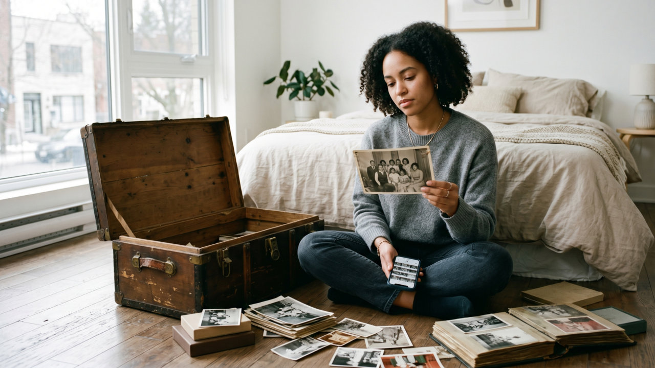 A psicologia explica que crescer entre o álbum de fotos e o feed não ensinou só nostalgia, ensinou também o desconforto de ver a própria vida virar comparação pública
