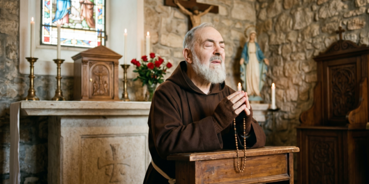 São Padre Pio ensina que, nos dias em que o coração parece distante de Deus, permanecer fiel ao hábito da oração vale mais do que buscar consolo imediato