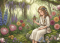 Nomes de meninas inspirados em flores raras que evocam doçura e originalidade
