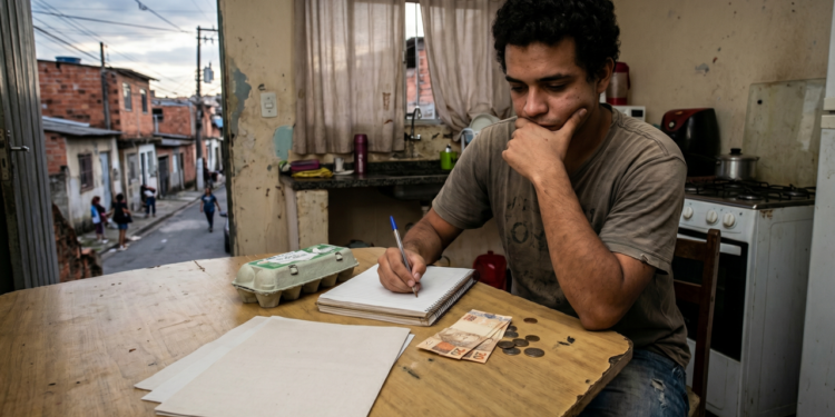 O filtro da escassez: como crescer pobre instala a arquitetura de tomada de decisões que adiciona custo às escolhas que os outros experimentam como livres