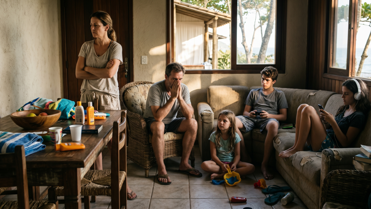 A psicologia diz que as famílias que lidam melhor com as férias nem sempre são as que têm menos conflitos. Muitos pararam silenciosamente de esperar que a reunião repare o que a vida diária nunca fez