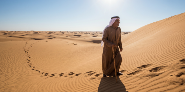 Provérbio árabe do dia: "quem aprende a caminhar no deserto entende o valor da paciência antes de chegar ao oásis".