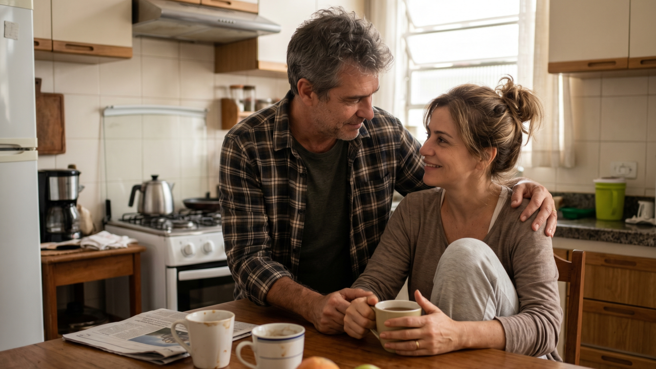 Os casamentos mais sólidos nem sempre foram os cheios de grandes provas de amor — foram os construídos em gestos previsíveis de respeito nos dias mais comuns