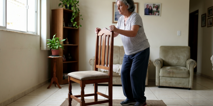 Esqueça a caminhada: o exercício de apoio na cadeira recomendado para que maiores de 65 anos ganhem estabilidade ao levantar e sentar