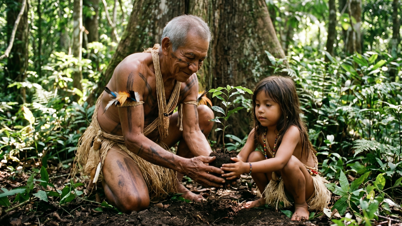 Provérbio indígena do dia: “A terra não é herança dos nossos pais, mas empréstimo dos nossos filhos.”
