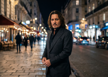 Johnny Depp inspira quem enfrenta dúvidas e rejeições (Imagem gerada por inteligência artificial).