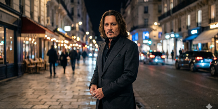 Johnny Depp inspira quem enfrenta dúvidas e rejeições (Imagem gerada por inteligência artificial).