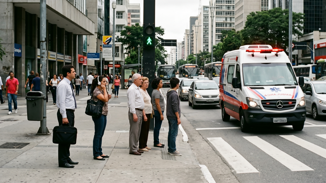 O que significa a sirene da ambulância