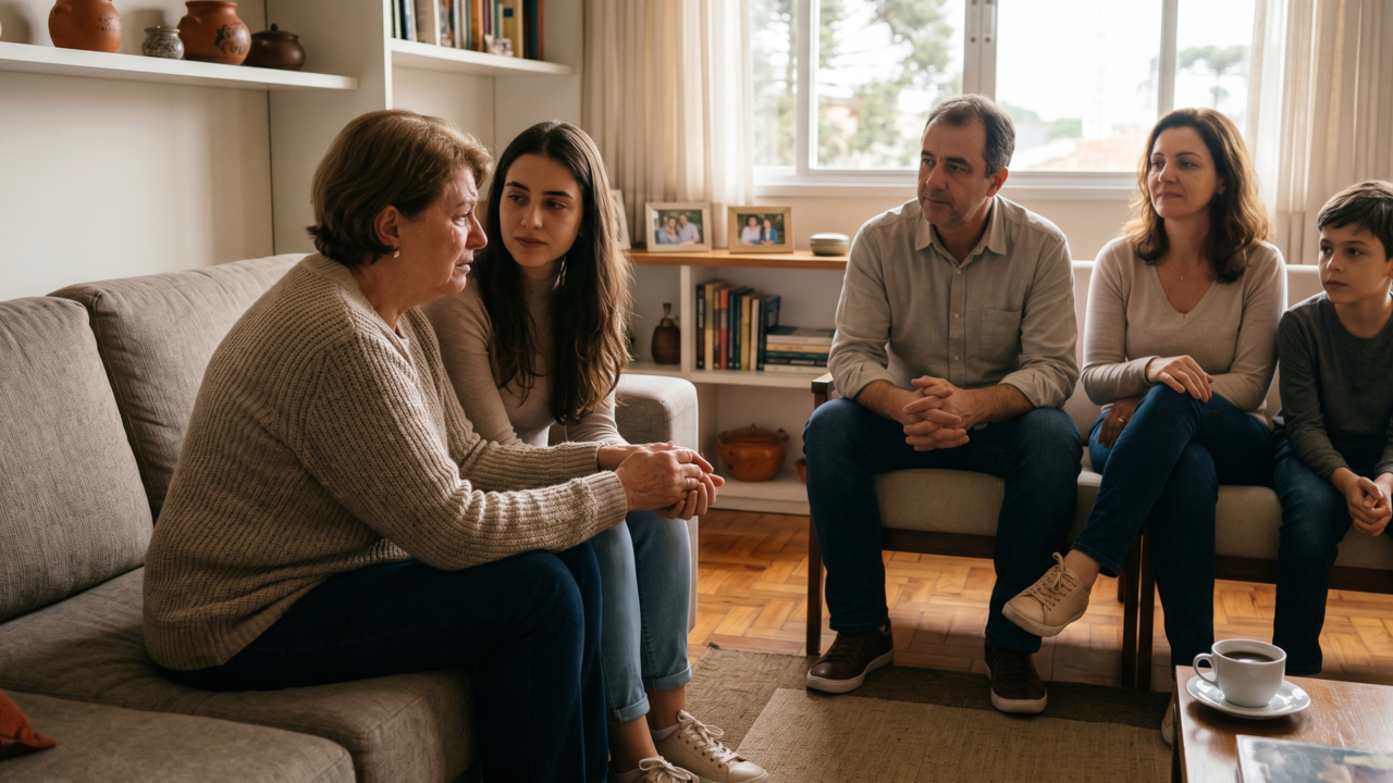 A psicologia diz que muitas pessoas não percebem que quem evita certas conversas em família não está fugindo, está tentando preservar a própria estabilidade emocional